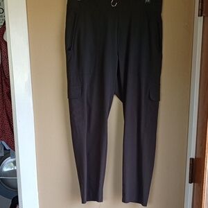 Athleta Jogger Style Cargo Utility Athleisure Outdoor Waterproof Pants Size 14